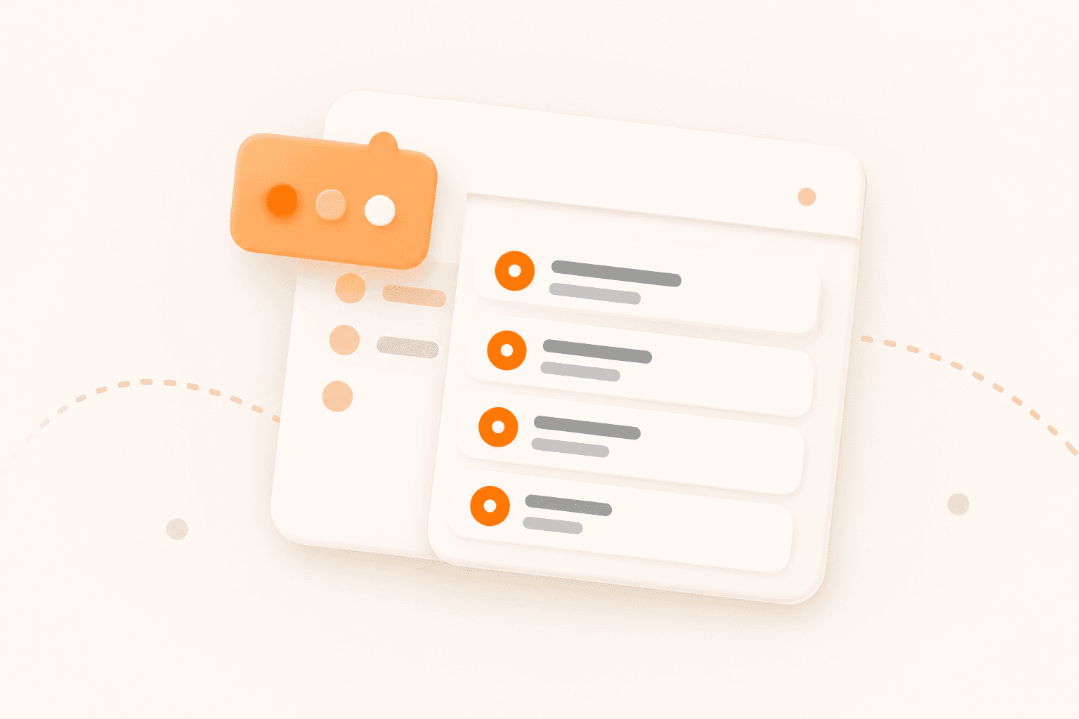 Quote follow-up list illustration