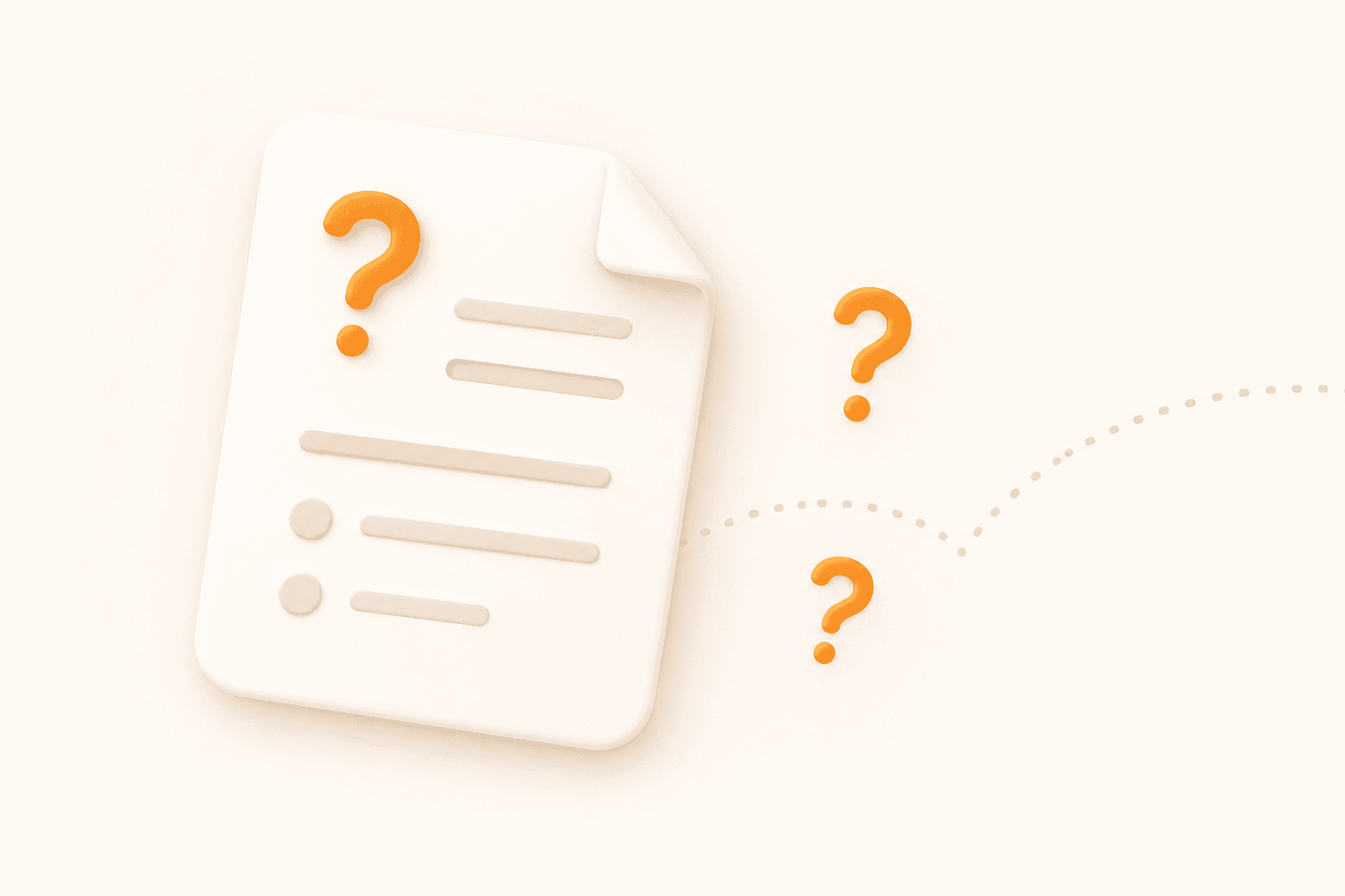 Incomplete RFQ request illustration
